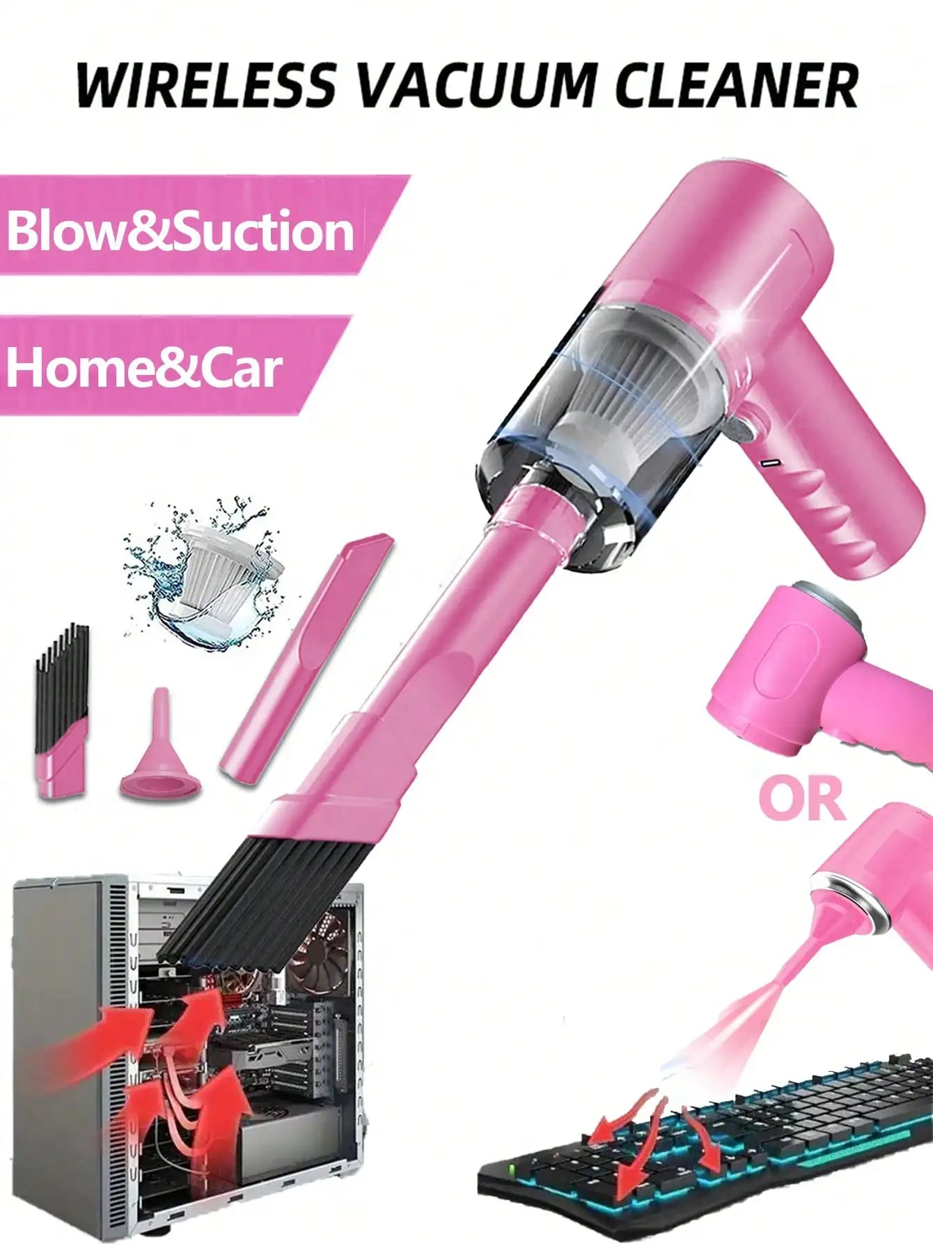 3 In 1 Integrated Suction And Blowing Vacuum Combination Vacuum Cleaner
